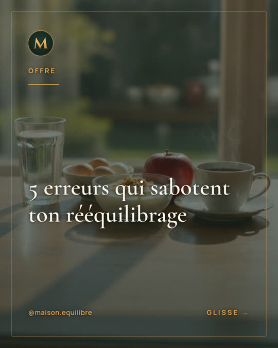 Couverture du carrousel : 5 erreurs qui sabotent ton rééquilibrage