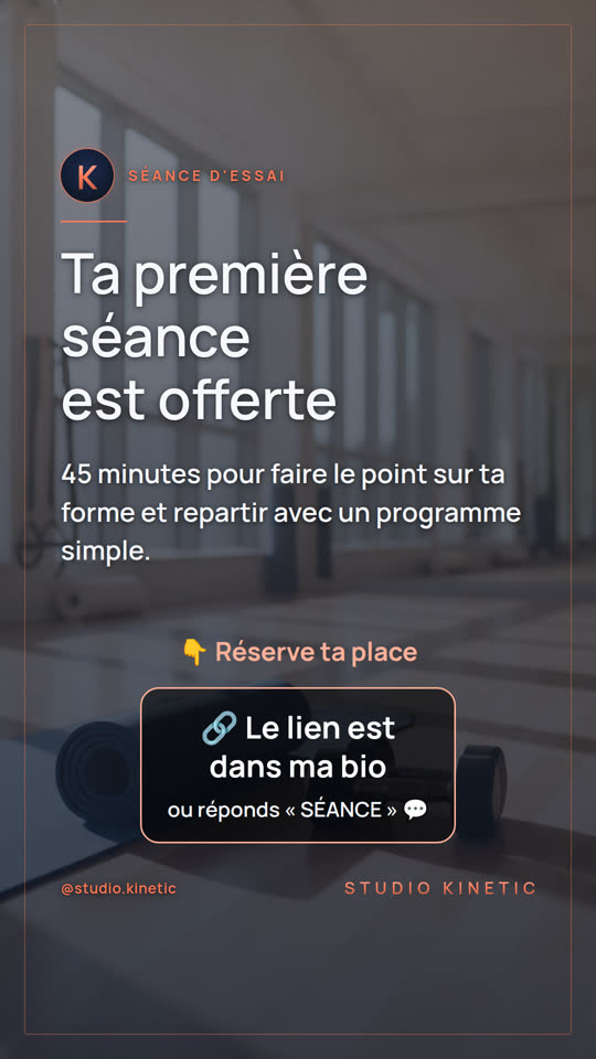 Story coach sportif